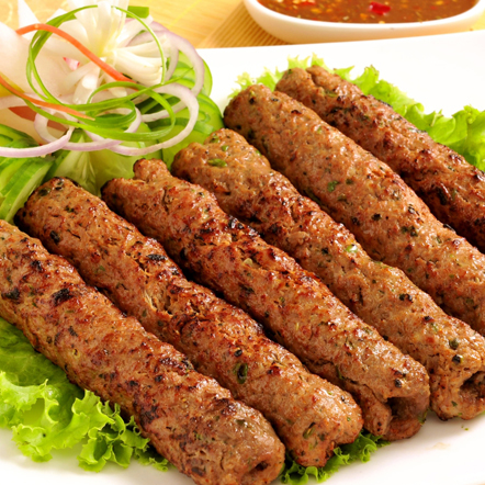 Meat Shish Kebab (10 Pieces)